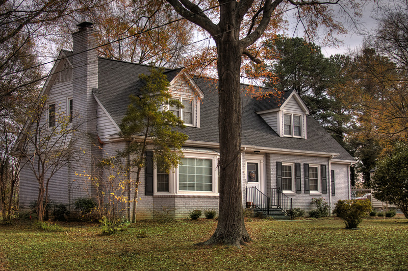 Finished roof replacement project on home in Gaston County NC